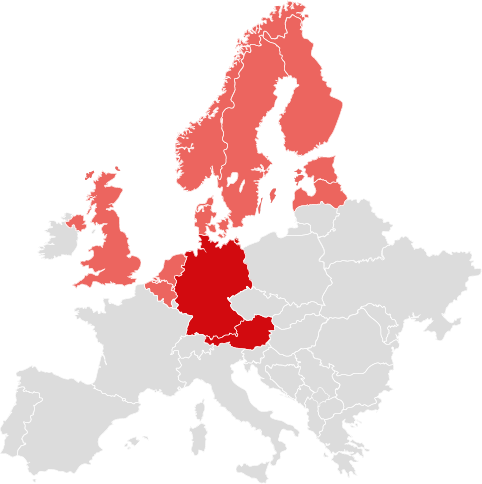 AVS Verkehrssicherung Europakarte